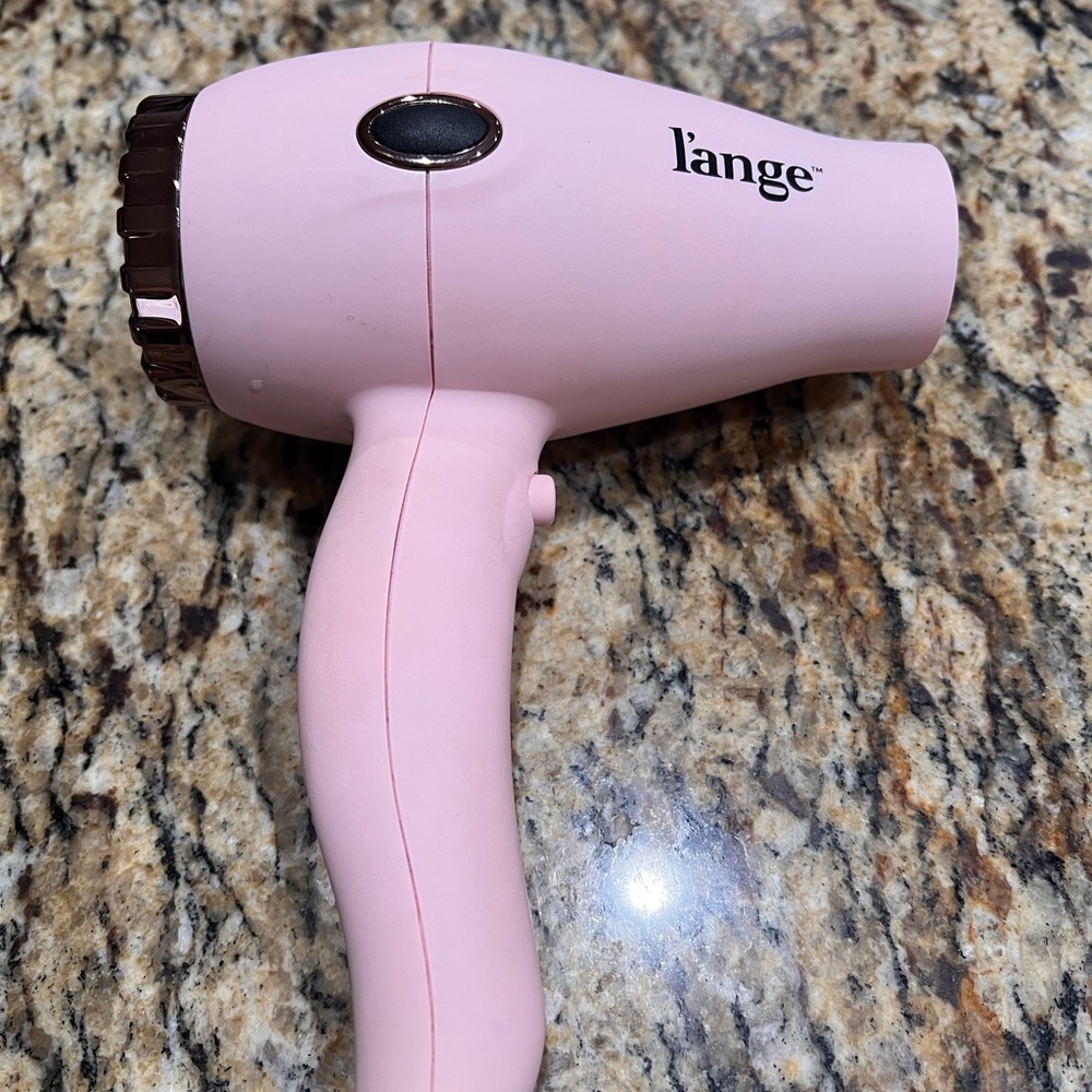 Lange travel hair dryer, pink